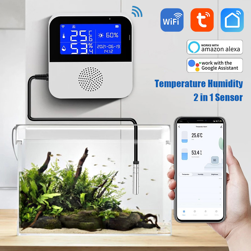 Aquarium Fish Live - WiFi Tuya Smart Life LED Display