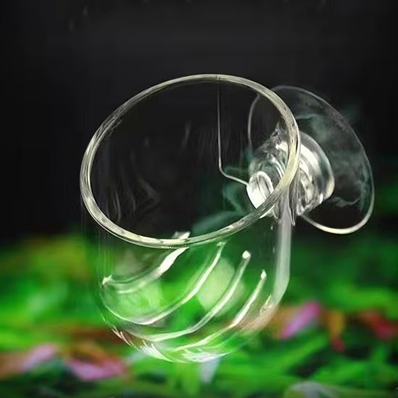 Aquarium Fish Enrichment - Aquarium Decoration Plant Cup Pot Acrylic