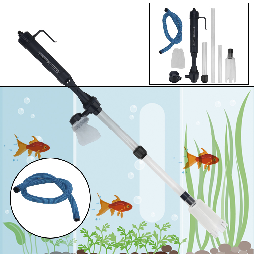 Aquarium Fish Electric - Electric Water Change Pump Gravel Cleaner