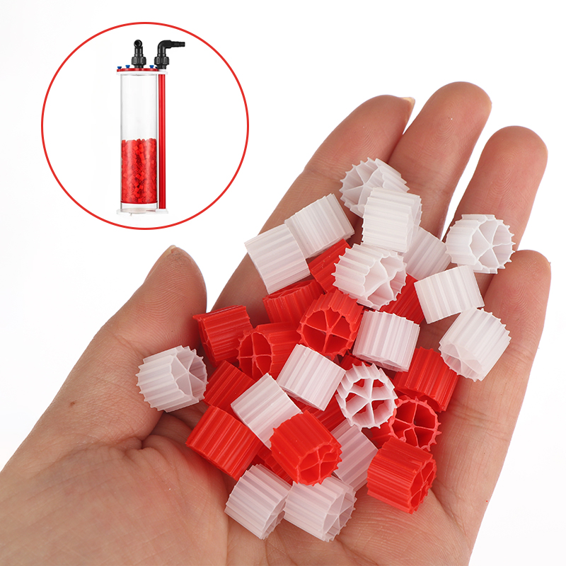 Aquarium Fish Ball - Wihte Red K1 Filter Media Biological