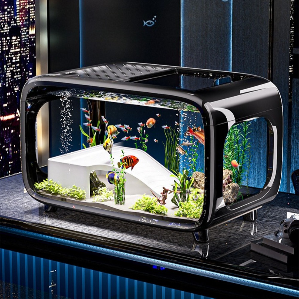 Aquarium Fish Live - Transparent Luxury Fish Tank Durable Living