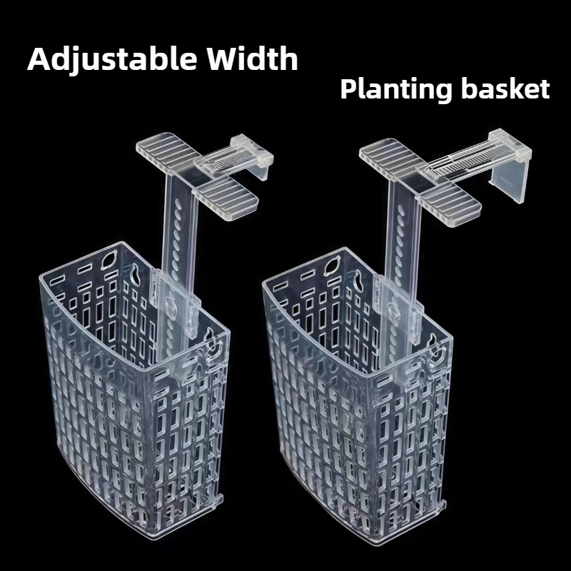 Aquarium Fish Enrichment - Aquarium Plant Holder Adjustable Height Lifting