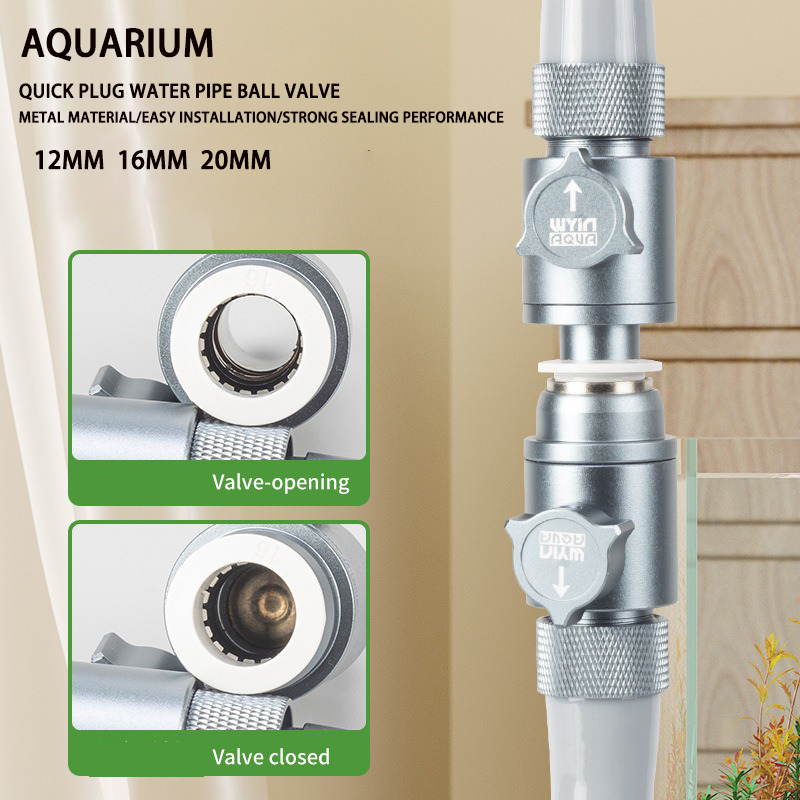 Aquarium Fish Ball - DIY Aquarium inlet and outlet quick