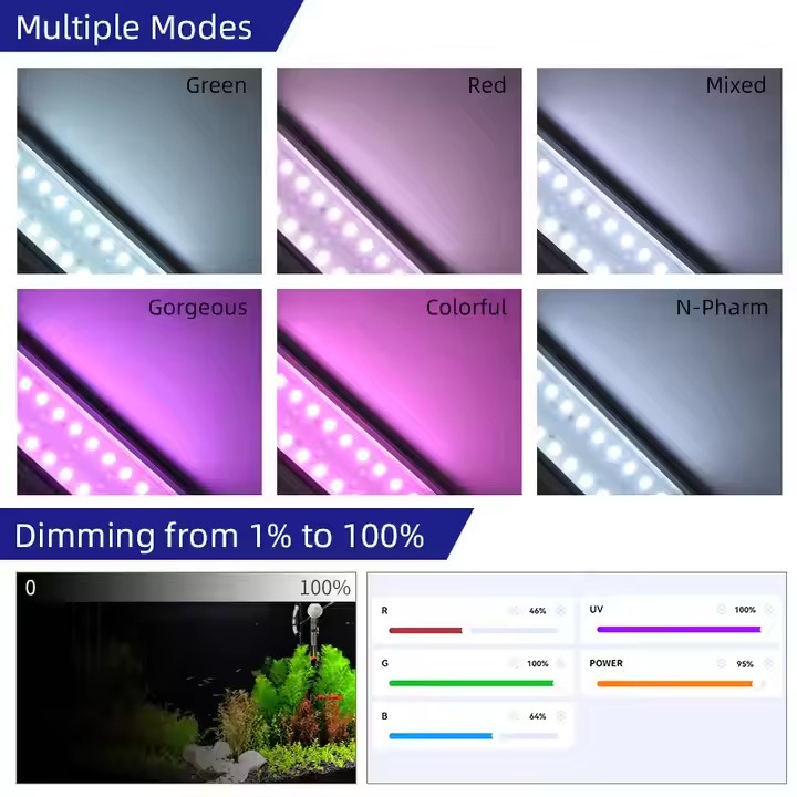 WEEK AQUA S Series RGB+UV Full - Aquarium Fish Live 评论和价格