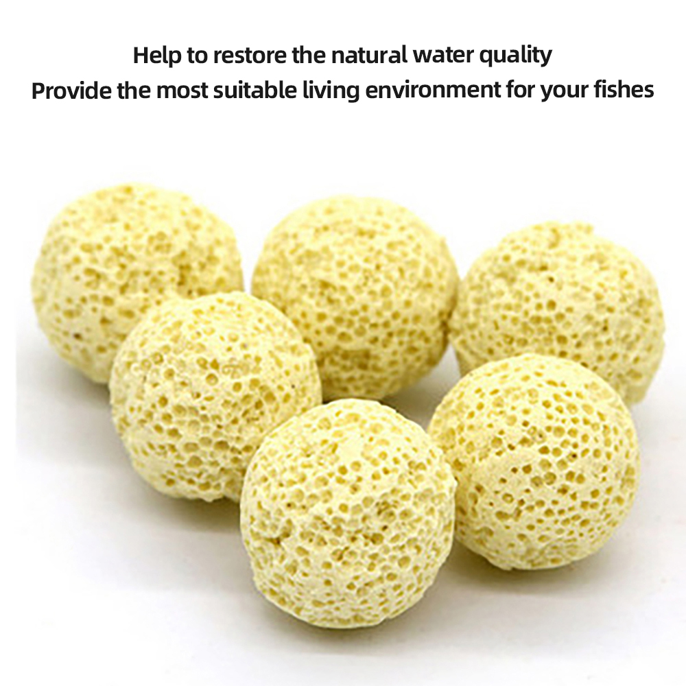 20/50/100 PCS Aquarium Filter  - Aquarium Fish Ball 评论和价格
