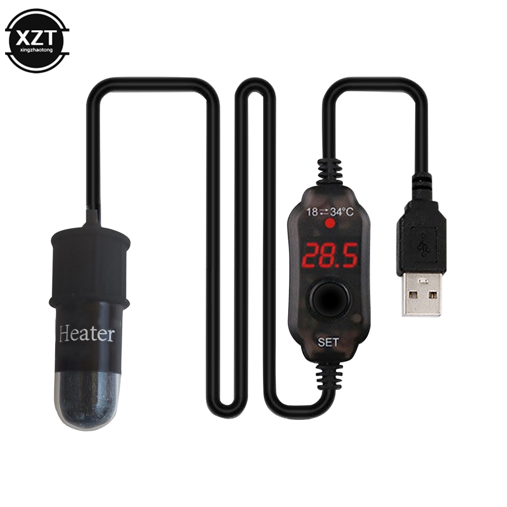 Mini USB Charging Aquarium hea - Aquarium Fish Cold Water 评论和价格