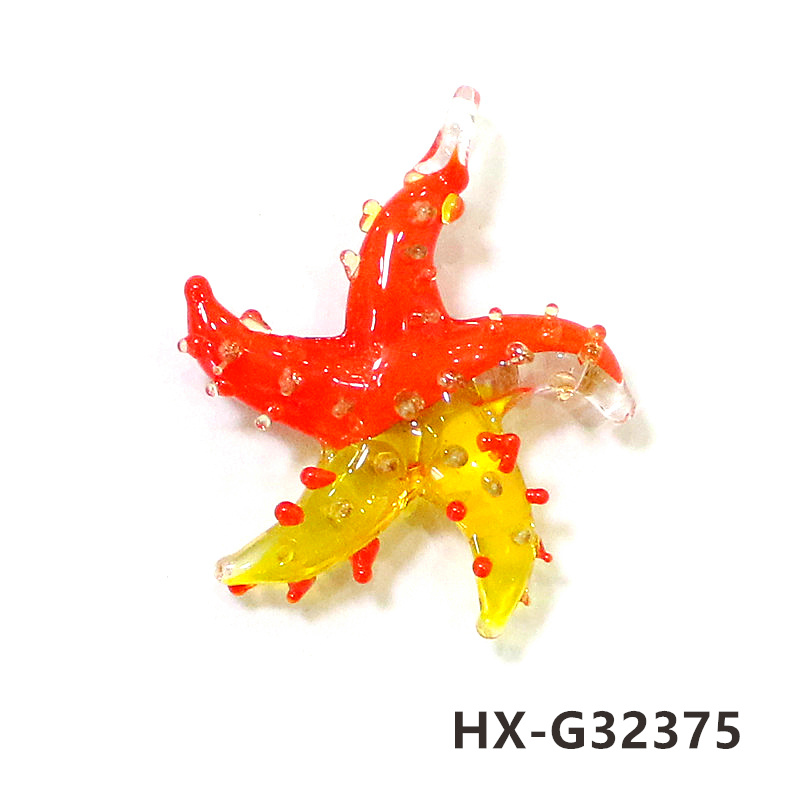 Mini Glass Starfish Pendant Co - Aquarium Mini Fish 评论和价格