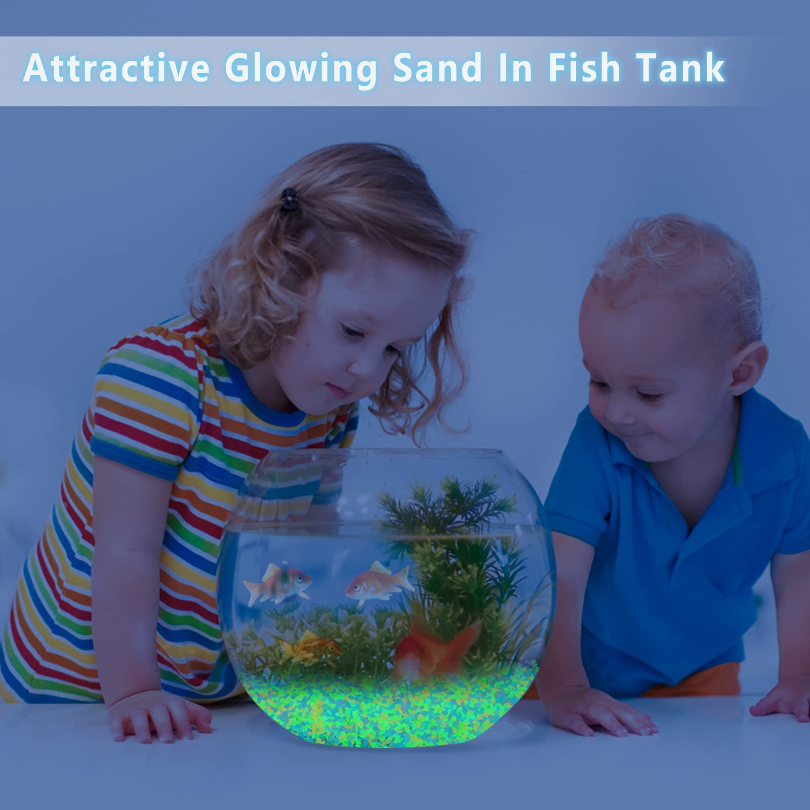1000Pcs Luminous Sand Glow In  - Aquarium Fishing 评论和价格
