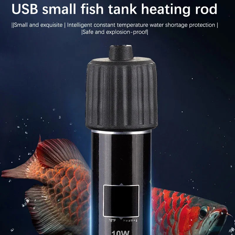 USB Mini Aquarium Heating Rod, - Aquarium Fish Cold Water 评论和价格