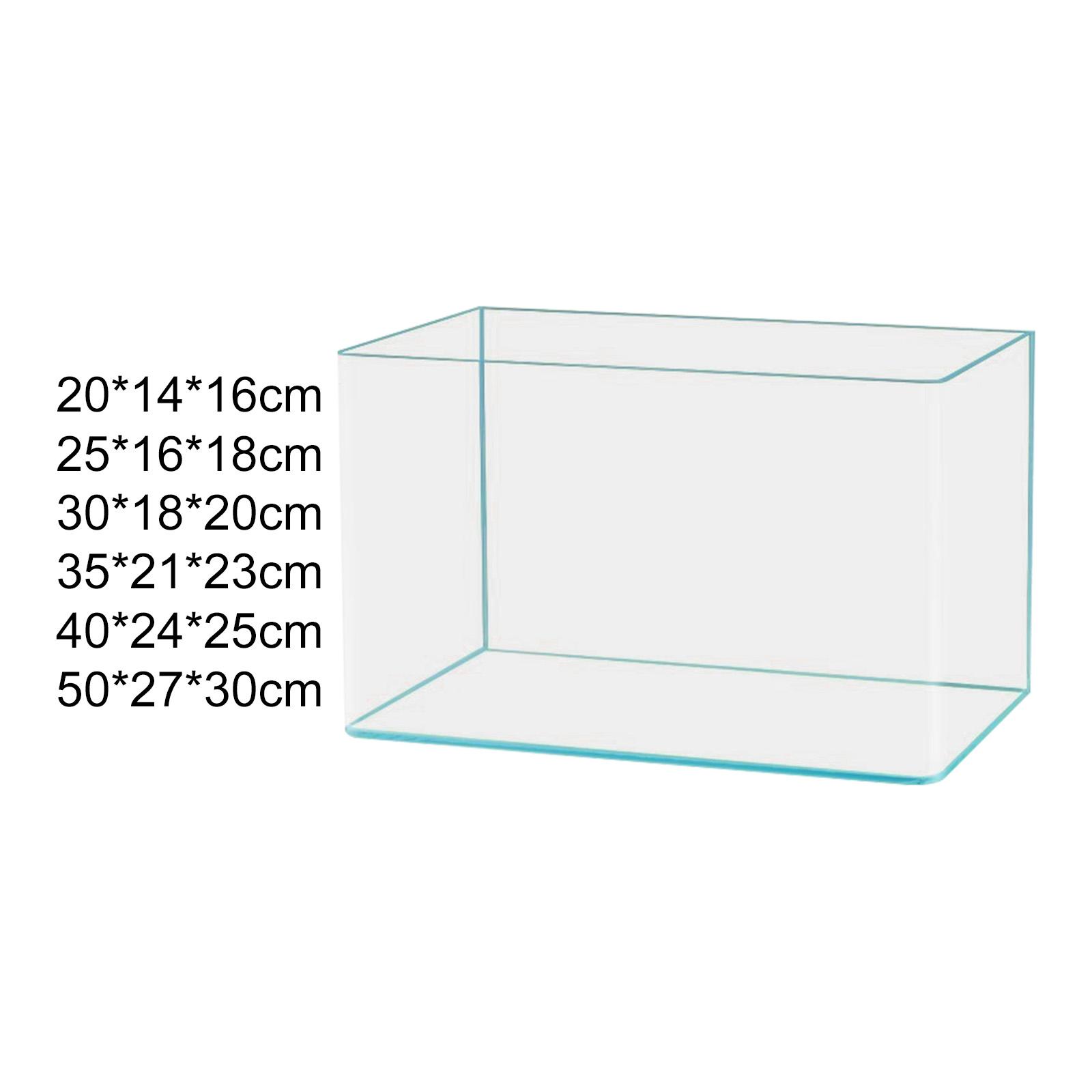 Clear Glass Fish Tank Decorati - Aquarium Fish Live 评论和价格