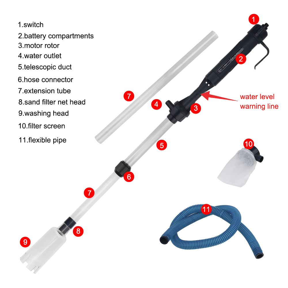Electric Water Change Pump Gra - Aquarium Fish Electric 评论和价格
