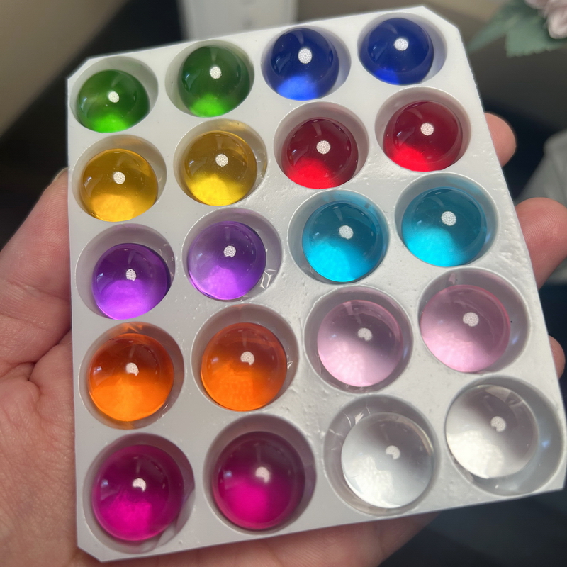 10/20pcs Solid Color Glass Bal - Aquarium Fish Ball 评论和价格