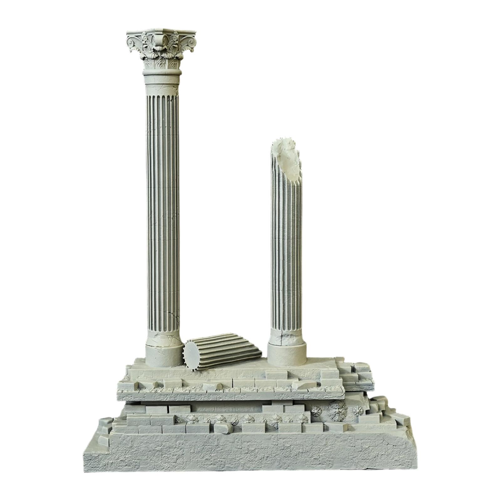 Roman Column Decoration Resin  - Aquarium Fish Enrichment 评论和价格