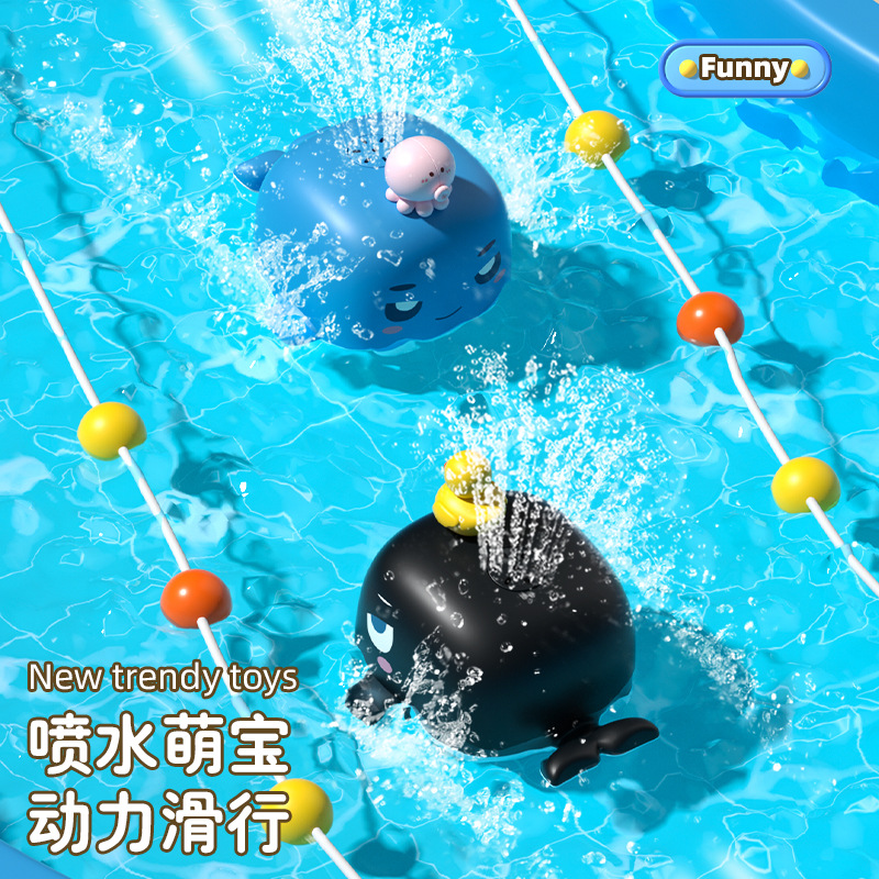 Electric Water Spray Whale Toy - Aquarium Fish Electric 评论和价格