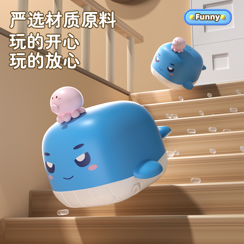 Electric Water Spray Whale Toy - Aquarium Fish Electric 评论和价格