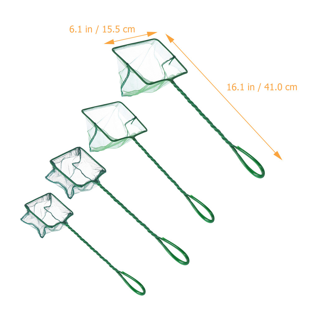4Pcs Compact Fishing Dip Net f - Aquarium Fishland 评论和价格