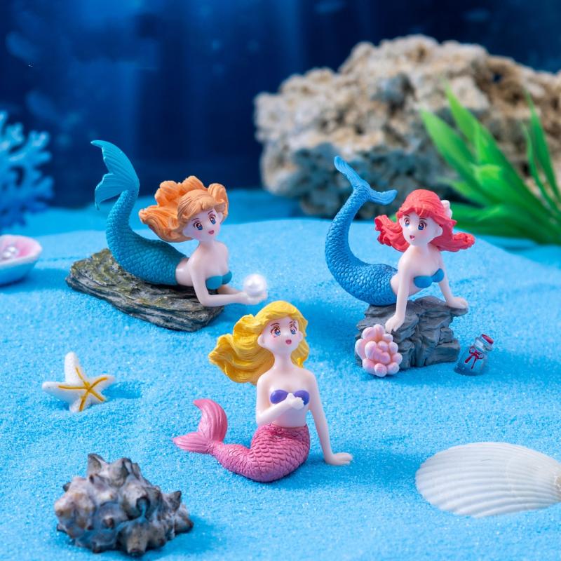 4Pcs Plastic Fish Tank Little  - Aquarium Fish Enrichment 评论和价格