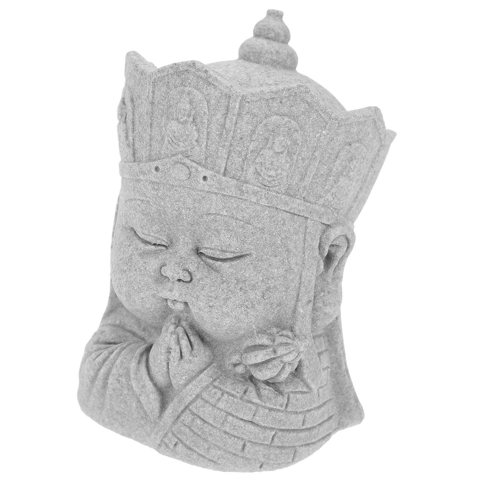 Mini Sandstone Buddha Statue A - Aquarium Mini Fish 评论和价格