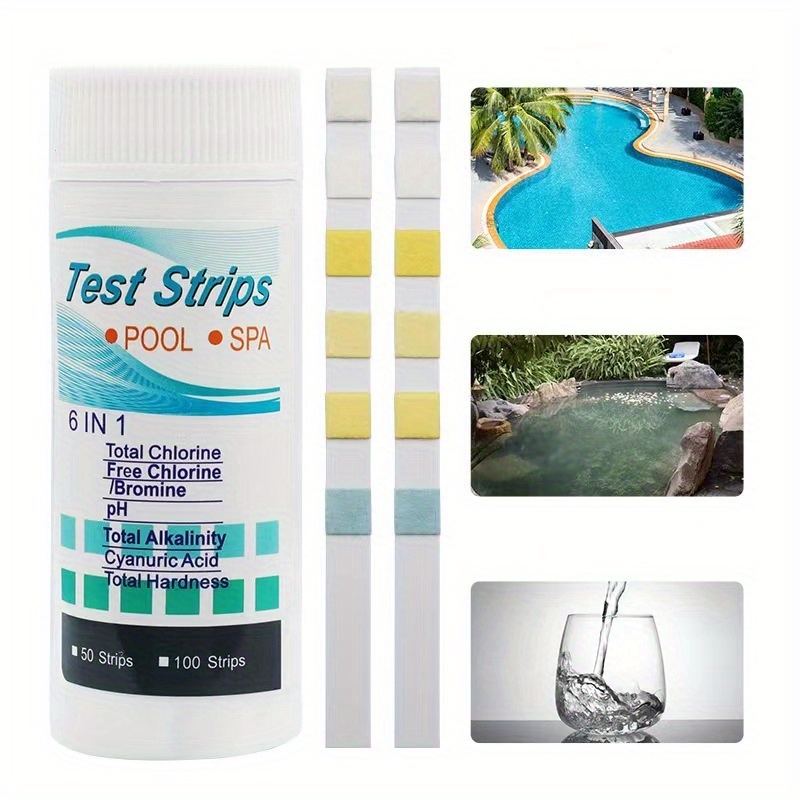 6-in-1 Pool & Spa Water Test S - Aquarium Fishing 评论和价格