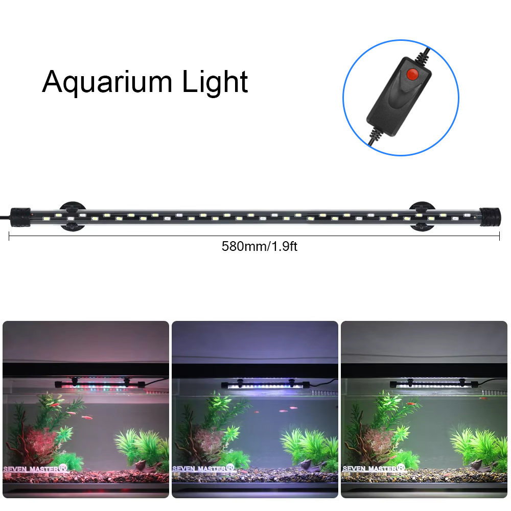 58CM  Aquarium Light LED Plant - Aquarium Fish Enrichment 评论和价格