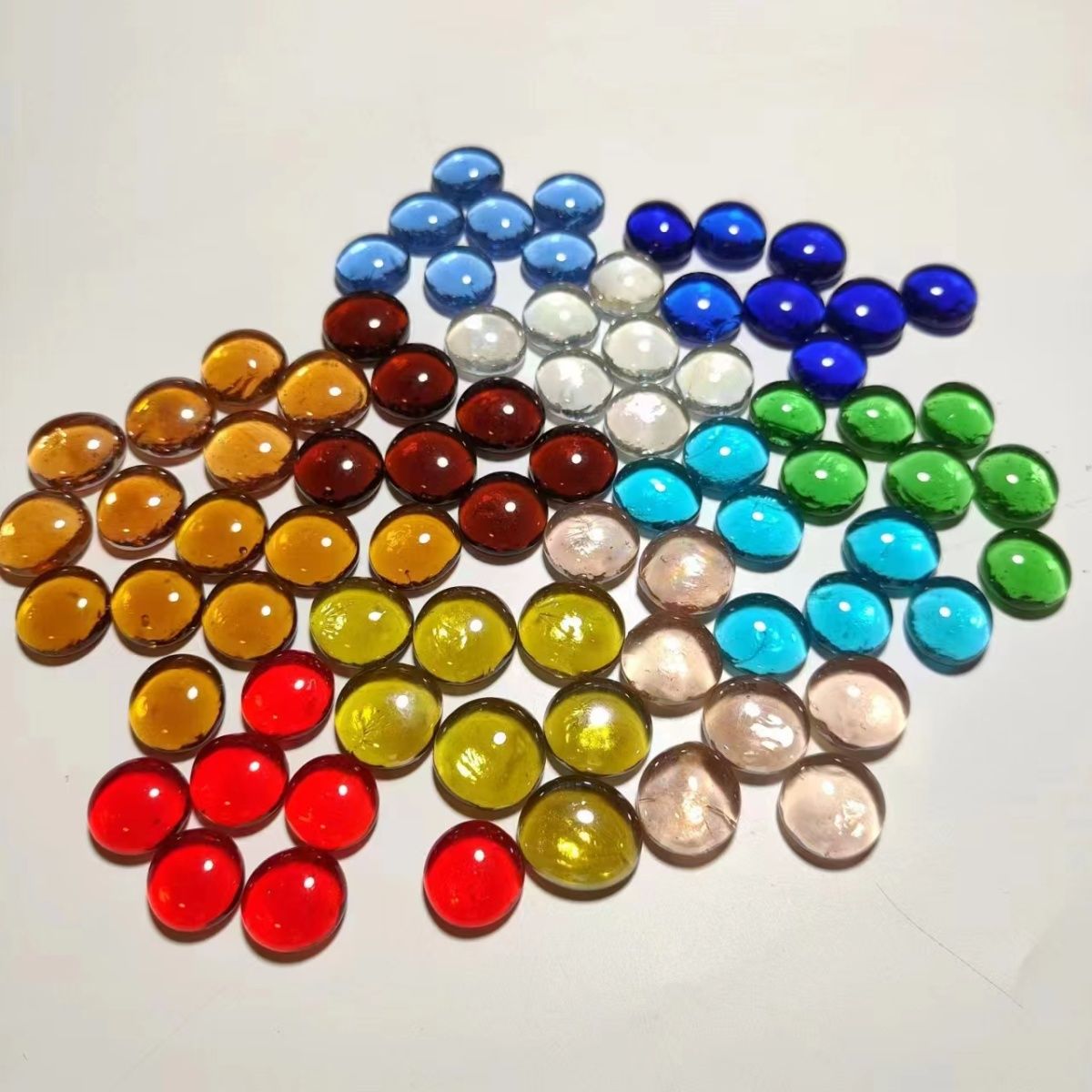 Glass flat bead Crystal Ball D - Aquarium Fish Ball 评论和价格