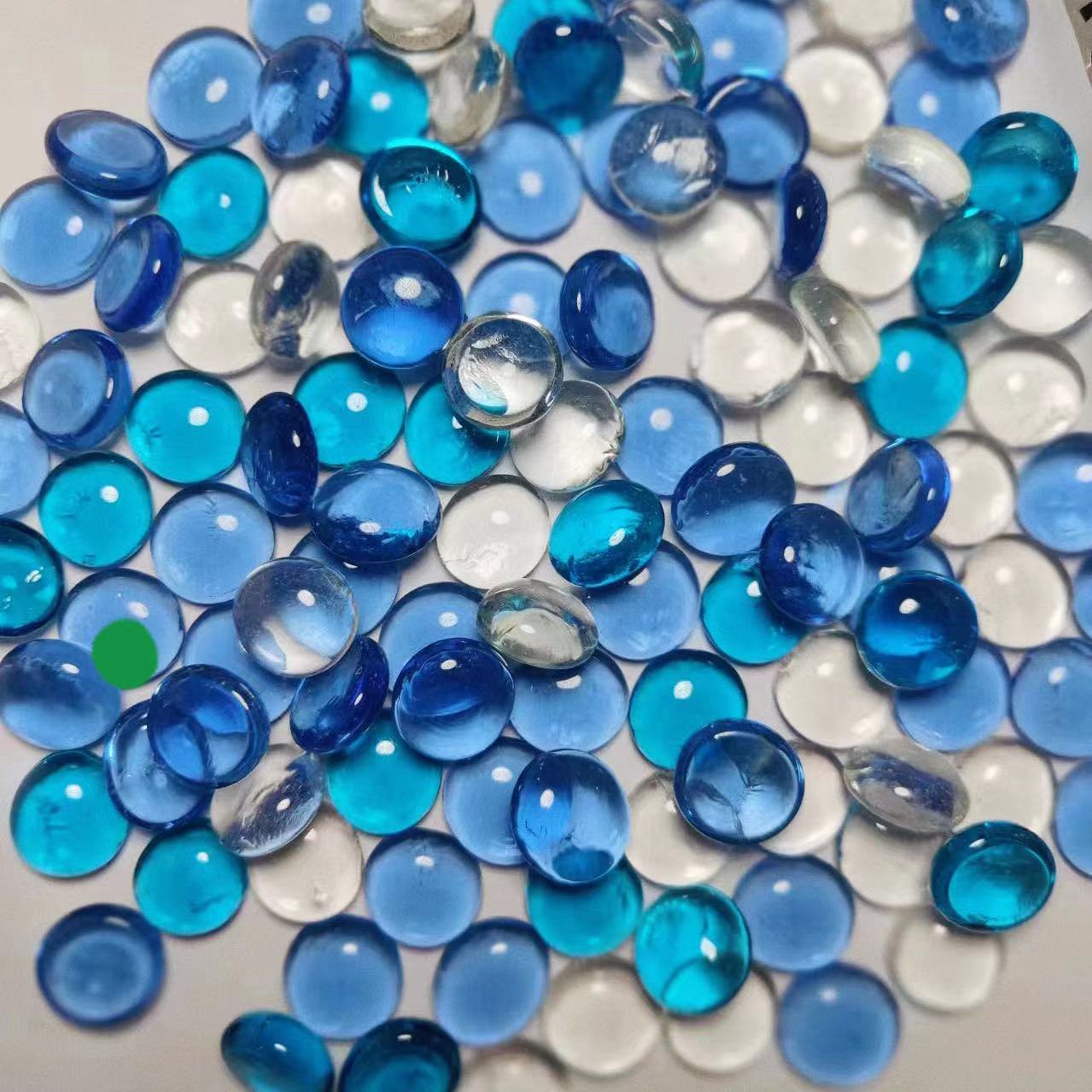 Glass flat bead Crystal Ball D - Aquarium Fish Ball 评论和价格