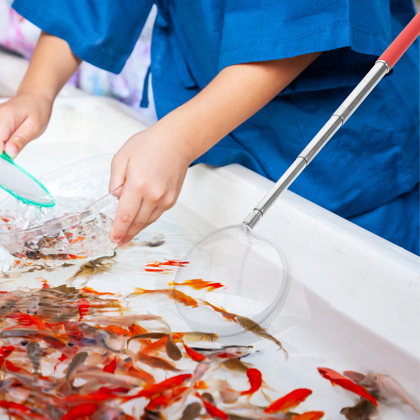 Telescopic Stainless Steel Shr - Aquarium Fishland 评论和价格