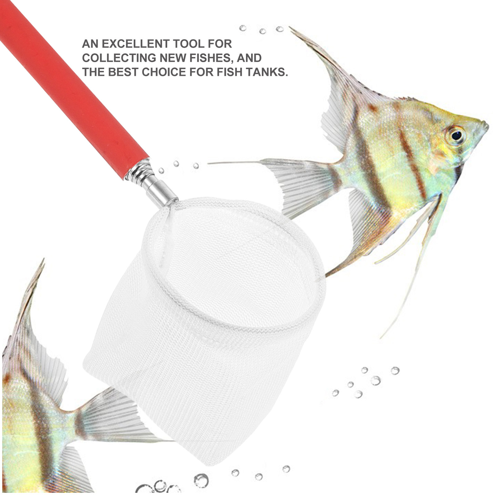 Telescopic Stainless Steel Shr - Aquarium Fishland 评论和价格