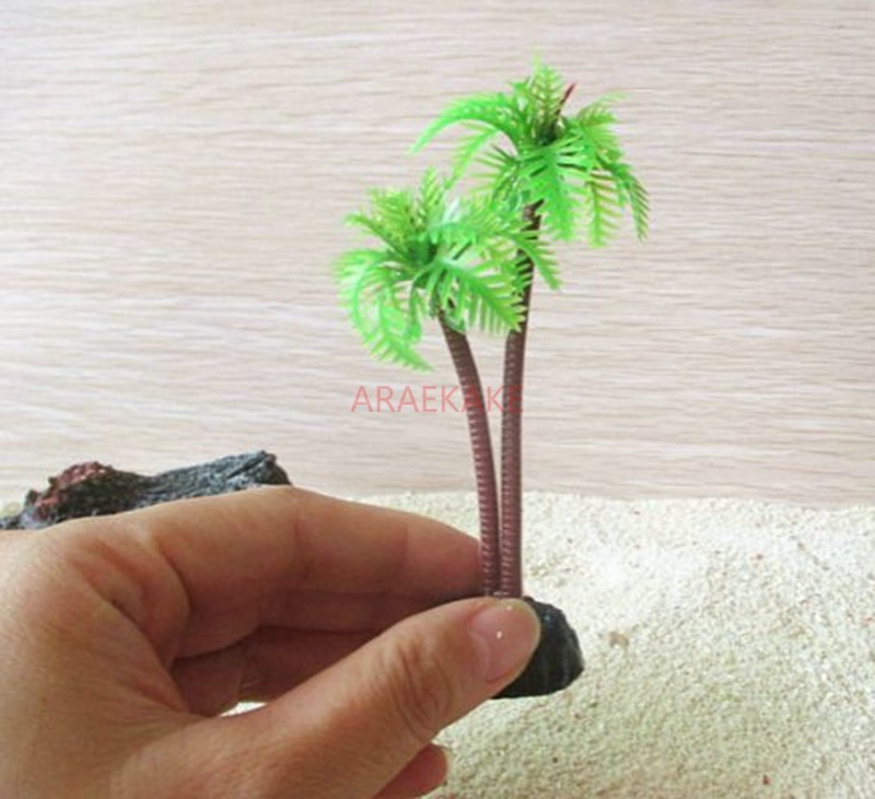 Simulated plant, mini coconut  - Aquarium Mini Fish 评论和价格