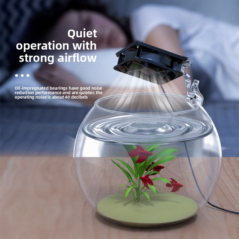 USB Smart Silent Cooling Fan A - Aquarium Fish Cold Water 评论和价格