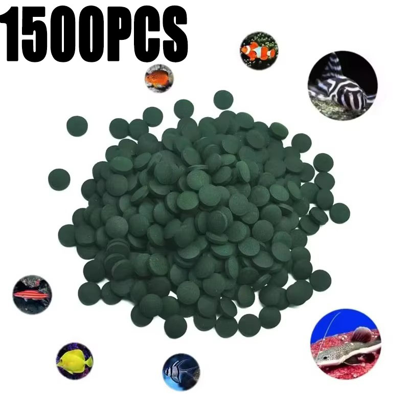 100-1500Pcs High-Purity Spirul - Aquarium Fish Enrichment 评论和价格