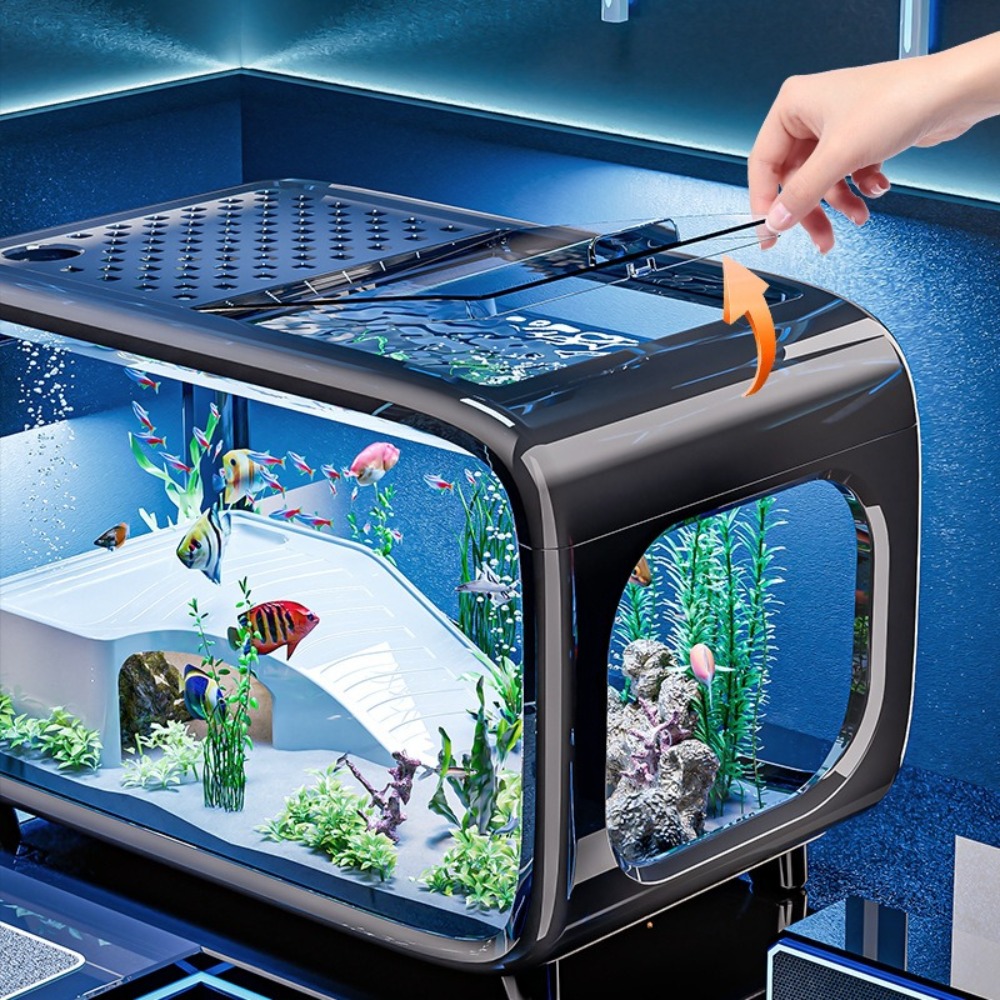 Transparent Luxury Fish Tank D - Aquarium Fish Live 评论和价格