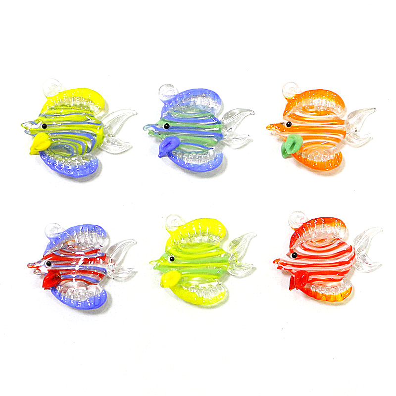2Pcs Mini Marine Fish Figurine - Aquarium Mini Fish 评论和价格