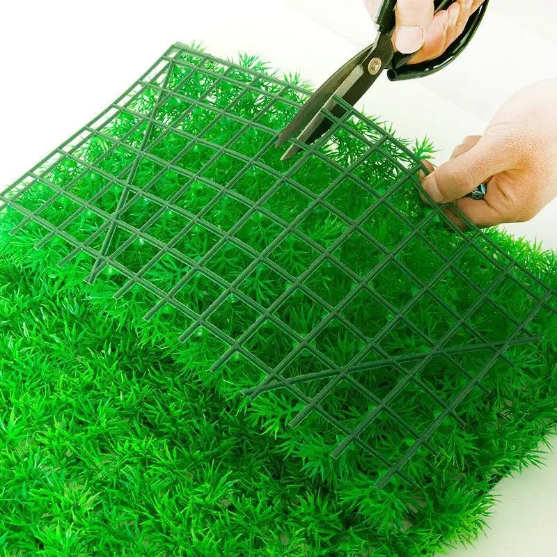 Artificial Grass Lawn Aquarium - Aquarium Fish Enrichment 评论和价格