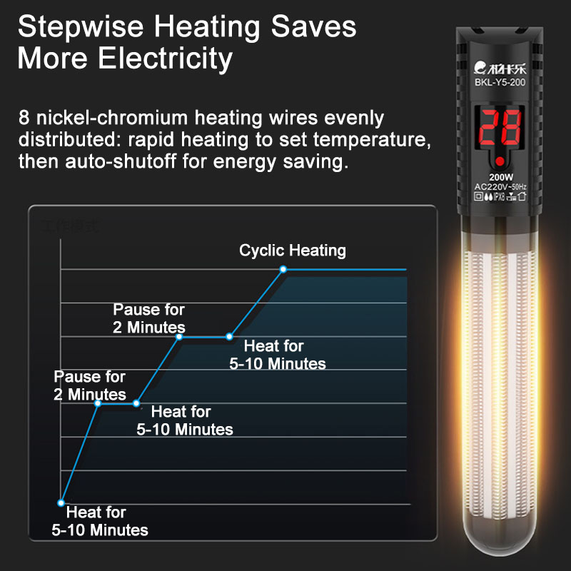 Aquarium Heater Fish Tank LCD  - Aquarium Fish Cold Water 评论和价格